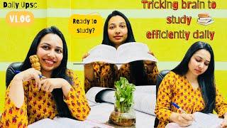 Tricking My Brain to Study Efficiently on Daily Basis and Daily target completion 