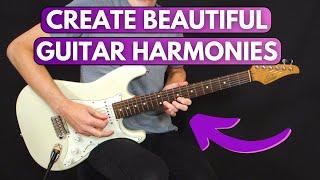 How To Craft Beautiful Guitar Harmonies (3 core principles)