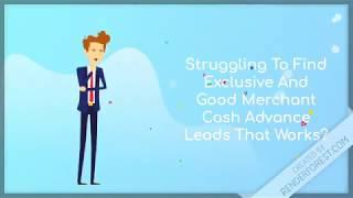 100% Fresh & Exclusive Merchant Cash Advance Leads Live Transfers