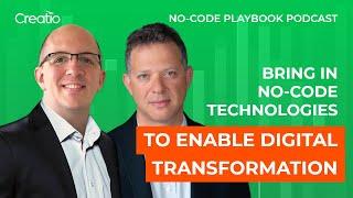 Bring in technologies to enable digital transformation | Isaac Sacolick | Creatio