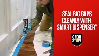 Insulating Large Gaps: Great Stuff™ Big Gap Filler with Smart Dispenser™