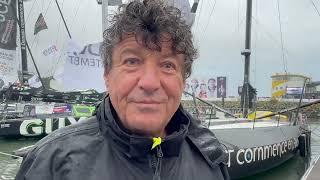 Le roi Jean est de retour sur les pontons du Vendée Globe! Jean Le Cam nous parle de son nouveau Hub