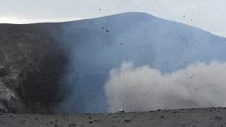 Volcano explosion close call in Vanuatu