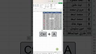 تغير حجم الجدول بالاكسل #اكسل  #مايكروسوفت #بوربوينت #اكسيل #excel #تكنوسكور 
