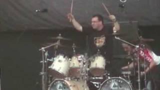 CARCASS - Ken Owen drum solo @ Gods Of Metal - 28.06.2009 - Monza, Italy