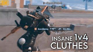 Insane 1V4 Clutches | BGMI - PUBG MOBILE