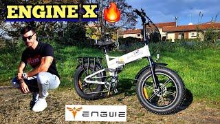 ENGWE ENGINE X  Fat bike Bi-Ammortizzata | Tanta roba! Full test and review