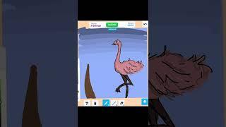 ROBLOX SPEED DRAWING A FLAMINGO #roblox