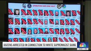 White supremacist gang members arrested in San Fernando Valley