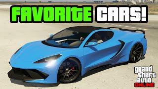 GTA 5 - My Top 10 FAVORITE Cars in GTA Online!