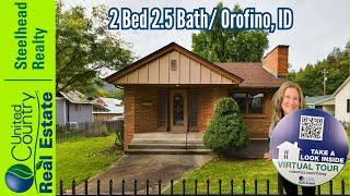 Idaho Brick Home for sale Orofino 2 bed 2.5 bath Sold!