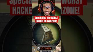I Spectated The WORST HACKER On Warzone!