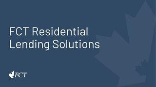 FCT Residential Lending Solutions