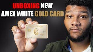 The NEW Amex White Gold Card Looks Sick!!! Unboxing The NEW Amex Gold Card!