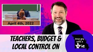Teachers, budget, and local control - Some Guy with a Tie