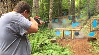 Shotgun 00 Buck vs. AR500 Steel Targets (part2)