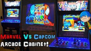 Marvel vs Capcom Arcade1Up Cabinet Unboxing and Review! (With Gameplay)