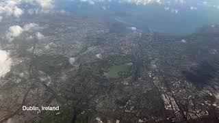 Aerial view of Dublin, Ireland   Unravel Travel TV