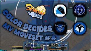 COLOR DECIDES MY MOVESET PART 4 | Shindo Life