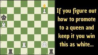 Find some smart moves and win this as white!