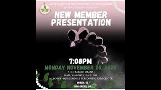 Alpha Kappa Alpha Fall 23 Probate  | AKAs at Valdosta State University