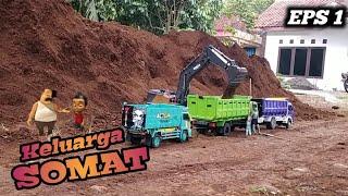 Rumah keluarga Somat kena gusur proyek jalan toll  || versi lucu ||