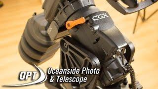 Introducing the Celestron CGX with Celestron's Bryan Cogdell- OPT