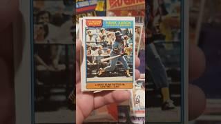 1976 Topps Wax Pack Opening #sportscollectibles #baseball #baseballcards