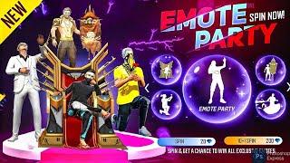 New Emote Party Event Confrim Date Free Fire| Poker Mp40 Return Bangladesh server | FF New Event