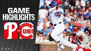 Phillies vs. Cubs Game Highlights (7/2/24) | MLB Highlights