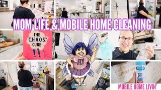 CLEANING MY MOBILE HOME WITH HELP FROM FLYLADY! | flylady cleaning | mobile home clean with me!