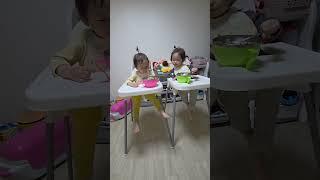 혼자서 쌍둥이 키우는 아빠입니다 응원해주세요 건강하게 잘키우겠습니다 