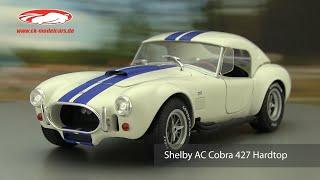 ck-modelcars-video: Shelby AC Cobra 427 Hardtop Baujahr 1965 weiß  Solido