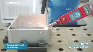 Robotic laser welding machine