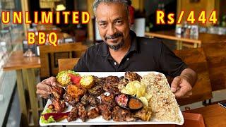 Unlimited BBQ @ Just 444 || Kebarbiq Food Review || Best arbecue Bangalore