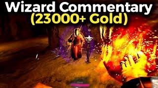 SOLO WIZARD COMMENTARY (124+ Gear Goblin Caves) - Dark and Darker Gameplay