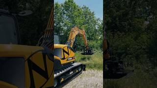 The ULTIMATE Excavator Mounted Brush Wolf Cutter!