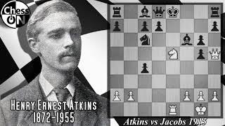 Greatest Chess Miniatures Ever! Atkins vs Jacobs 1915