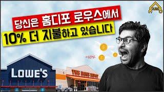 미국 철물점 홈디포 로우스 에서 최소 10% 이상 할인 받기 (+쿠폰 40% 할인 코드)