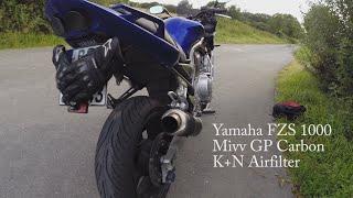 Yamaha FZS 1000 Mivv GP Soundcheck + Flyby | HQ Sound