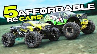 Top 5 AFFORDABLE RC Cars!