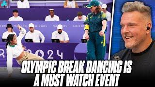 Break Dancing Debuts At The Olympics And It's Hilarious | Pat McAfee Reacts