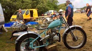 SAMMY MILLER Motorcycle Museum Autojumble LOOK AROUND the FRONT FIELD of DREAMS full of BIKES & JUNK