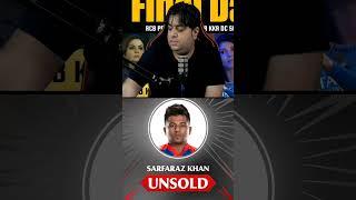 SARFARAZ KHAN UNSOLVED #ipl2025megaauction #iplauction #ipl #ipl2025 #sarfarazkhan #ipl2024