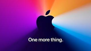 Apple Event — November 10