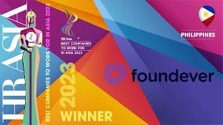 Foundever™ - 2023 Philippines HR ASIA Best Companies to Work for in Asia