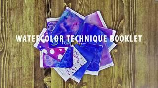 Watercolor technique book - McArt Studio