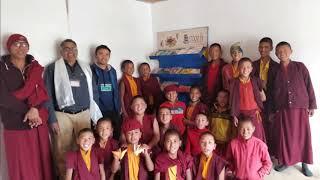 Voluntourists at Chushul Gonpa and Chemday Gonpa
