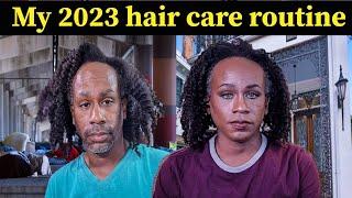 2023 natural hair care routine