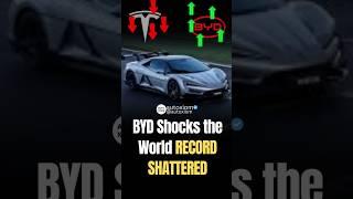 Tesla rival byd just broke another revord  #viralshortsforyou#viralshort #viral  #facts#evtechnology